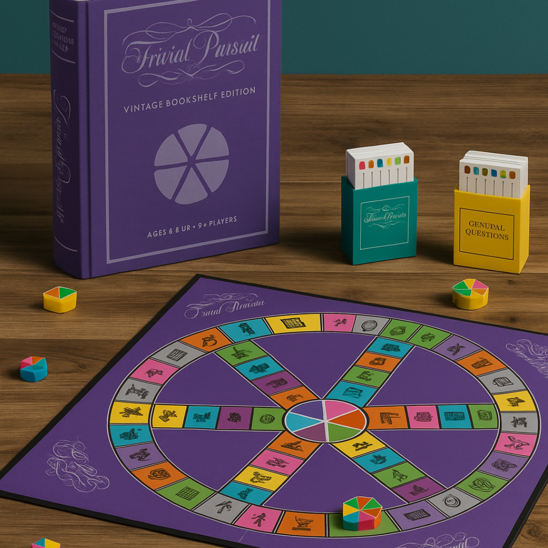 Bonus Vintage Board Game Set