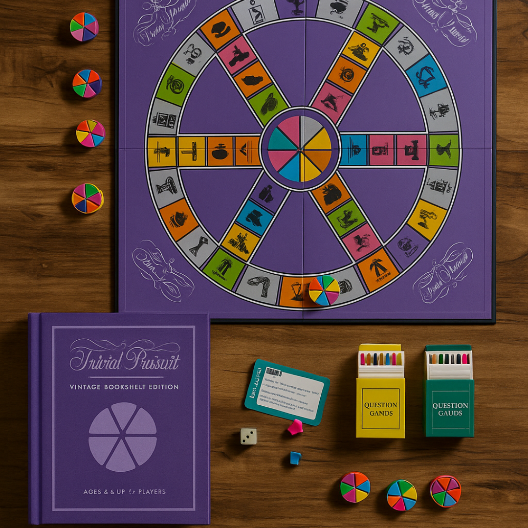 Bonus Vintage Board Game Set