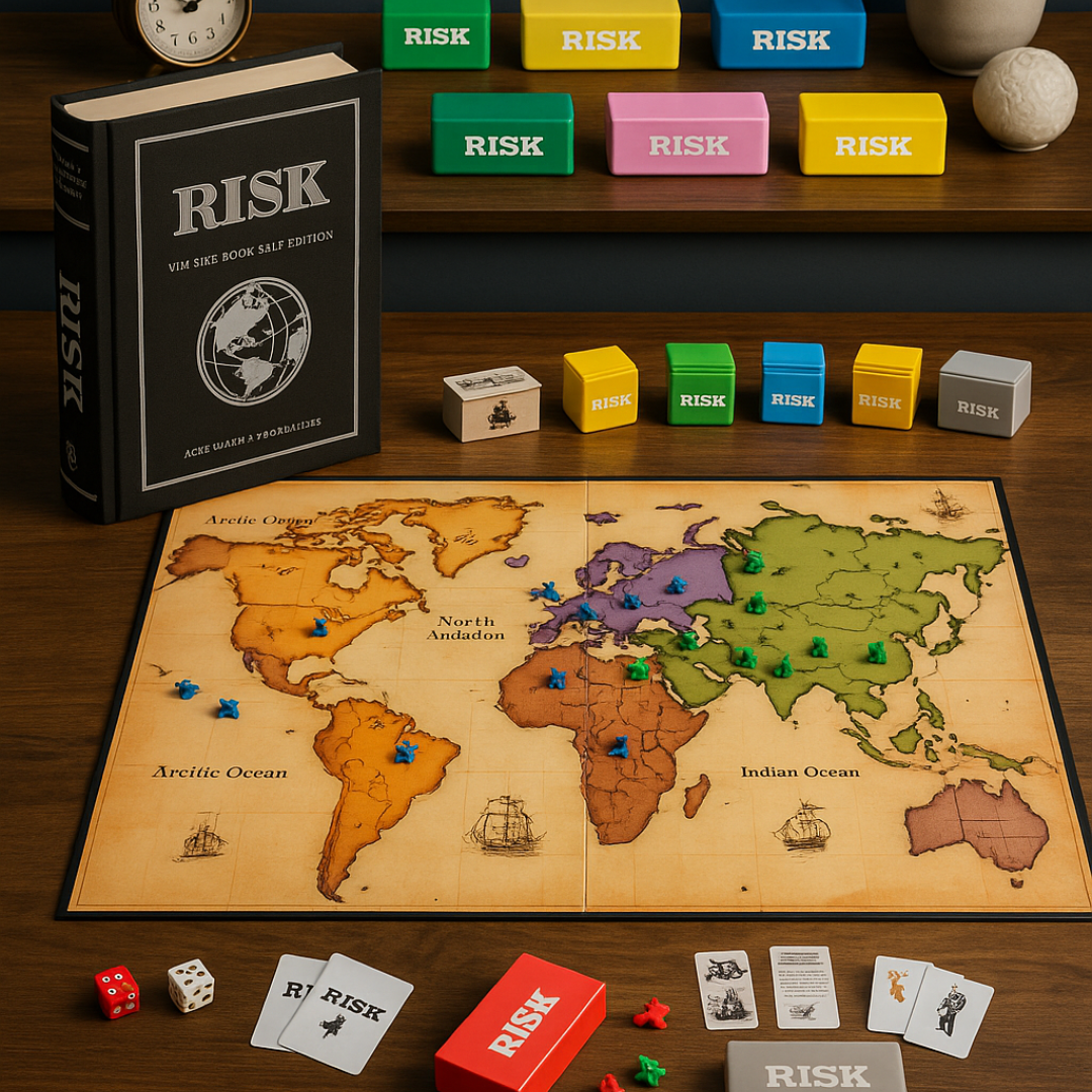 Bonus Vintage Board Game Set